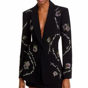 NWT Cinq à Sept Italian  Love Letter Blazer - Bloomingdales Exclusive Sz 4